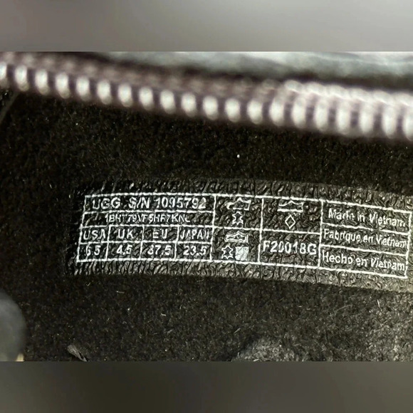 UGG — Elysian Black Leather Boot - Picture 6 of 6